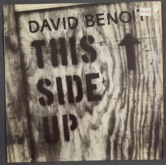 David Benoit This Side Up Vintage Vinyl LP 1985 Spindletop Record STP-104