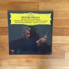 Richard Strauss Don Juan Till Eulenspiegel Vinyl LP Herbert Von Karajan 2530 349