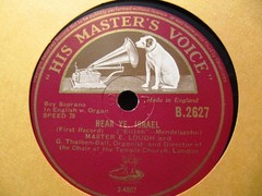 1928 Ernest Lough BOY SOPRANO Elijah HEAR YE ISRAEL Thalben Ball HMV B 2627