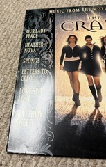 THE CRAFT Soundtrack vinyl VG + record Rare & OOP 2015 movie film