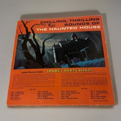 Chilling Thrilling Sounds of the Haunted House LP Disneyland 1257 Mono US 1964