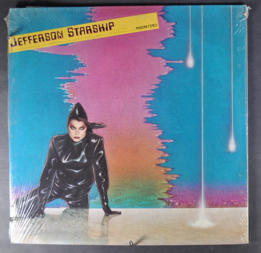 JEFFERSON STARSHIP Modern Times ORIGINAL EMBOSSED COVER BZL1-3848 LP SEALED