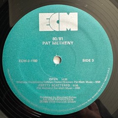Pat Metheny 80/81 Vinyl 2LP 1980 ECM Records Fusion Contemporary Jazz