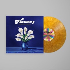 Durand Jones & The Indications – Flowers COVER SIGNED Vinyl Frosted Orange