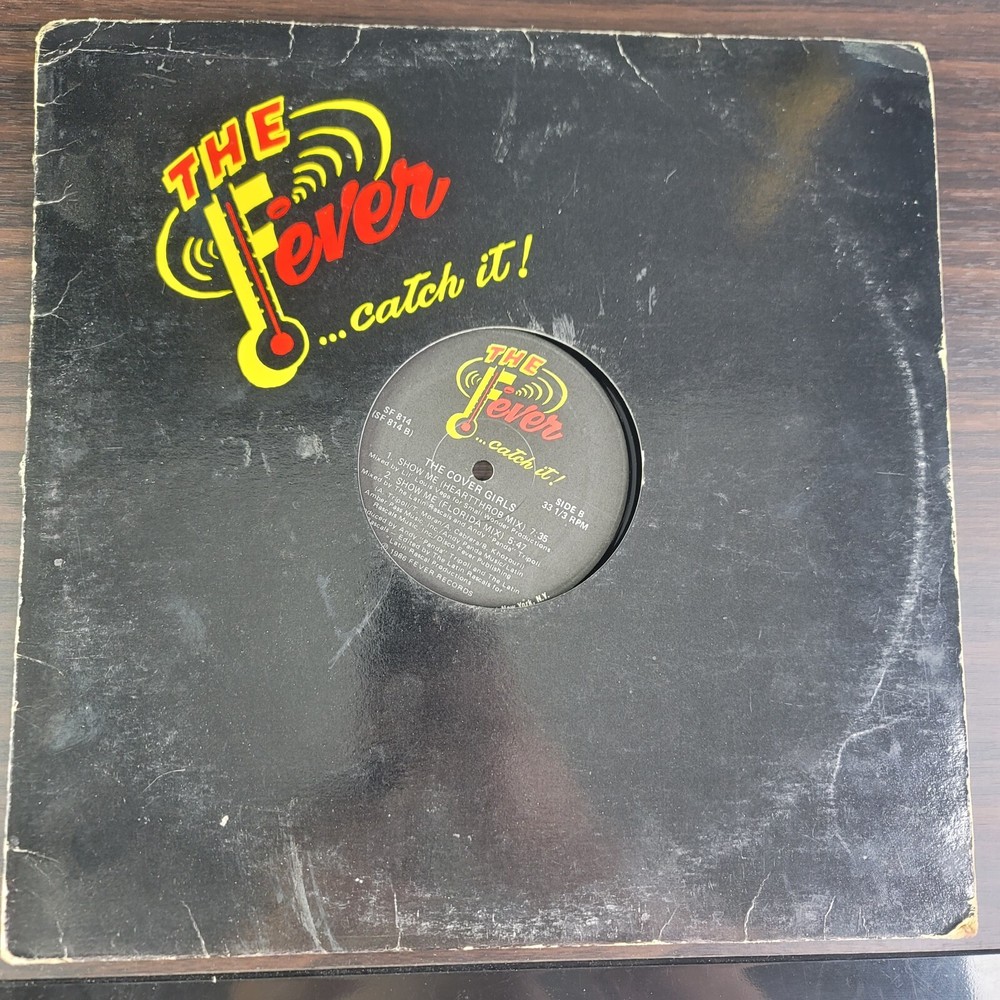 The Cover Girls Vinyl Record With Original Cover – SEE TESTING VIDEO