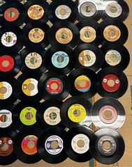 (200) 1970’s-80’s Era Promo 45’s Radio Station DJ Copies- ROCK- POP- NEW WAVE