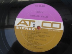 Cream Disraeli Gears SD 33-232 Orig LP