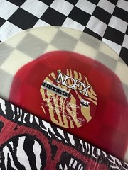 NOFX Half Album Blob Red Cream Vinyl – Signed By Smelly!! Color Vinyl