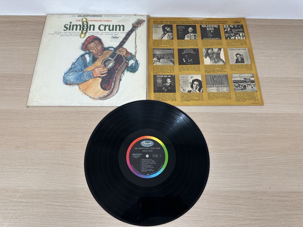 The Unpredictable Simon Crum – 1963 Vinyl LP – Capitol Records DT-1880 In Shrink