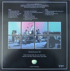 THE BEATLES – VACATION TIME – GET BACK LP – ITALY