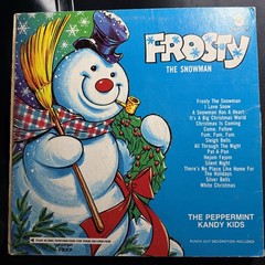 FROSTY THE SNOWMAN Vinyl LP SHRINK Peter Pan Records 8108 EX approaches NM