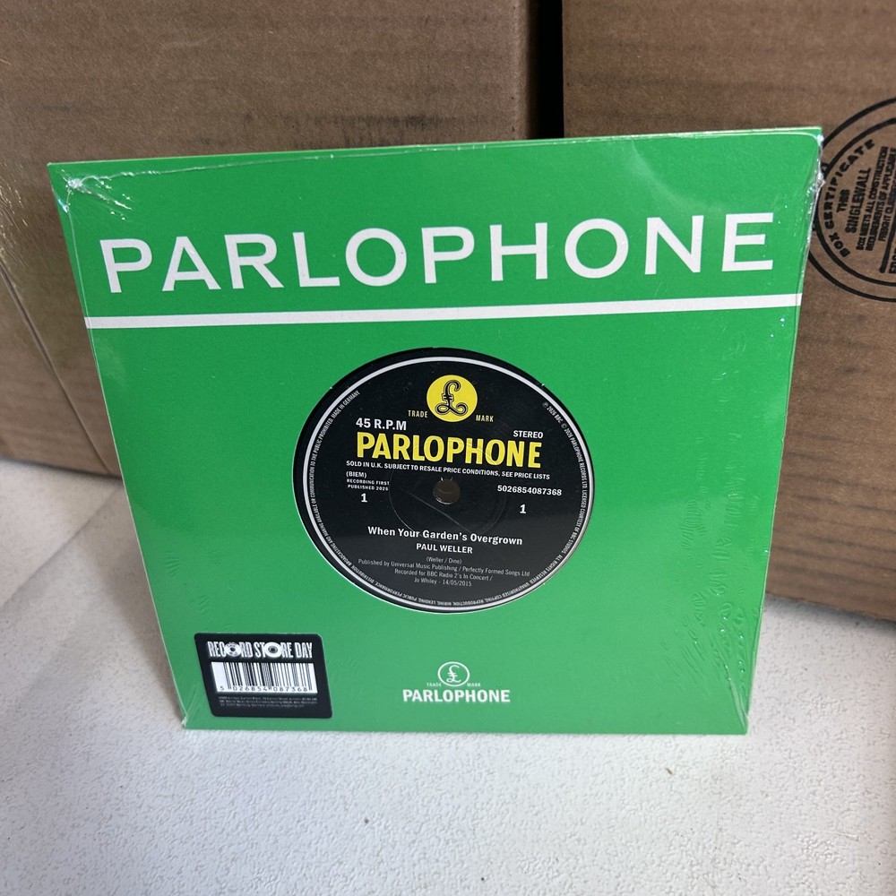 Paul Weller When Your Garden’s Overgrown 7″ Single RSD 2026 New Sealed