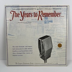 The Years To Remember – Frank Knight – Longines Symphonette Society Vinyl Record