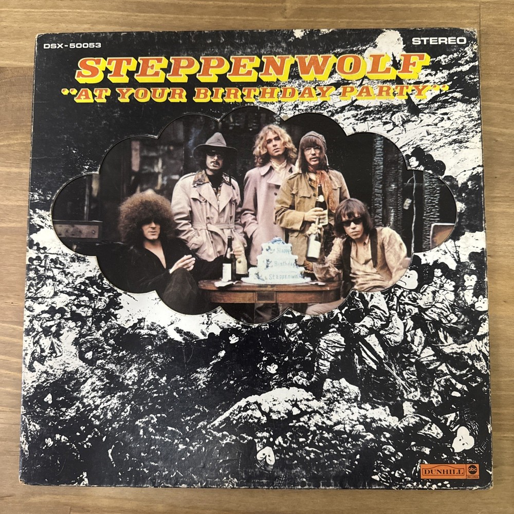 STEPPENWOLF – At Your Birthday Party Gatefold Vinyl LP RECORD 1969 DSX 50053
