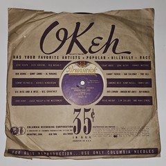 1920s Brunswick 78 RPM Record 5042 Criterion Quartet Gospel Purple Label VG+