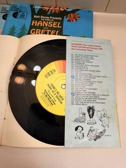 A Little Golden Book & Record Lot Of 6 & 1 Oddball Disneyland