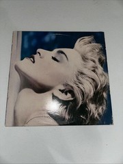Vintage Madonna True Blue 12in Black Vinyl LP 1986 Sire USA Pop Dance 1980s