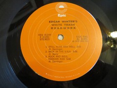 Edgar Winter’s White Trash – Roadwork – 2xLP 1972 Epic – Blues Rock,Pitman Press