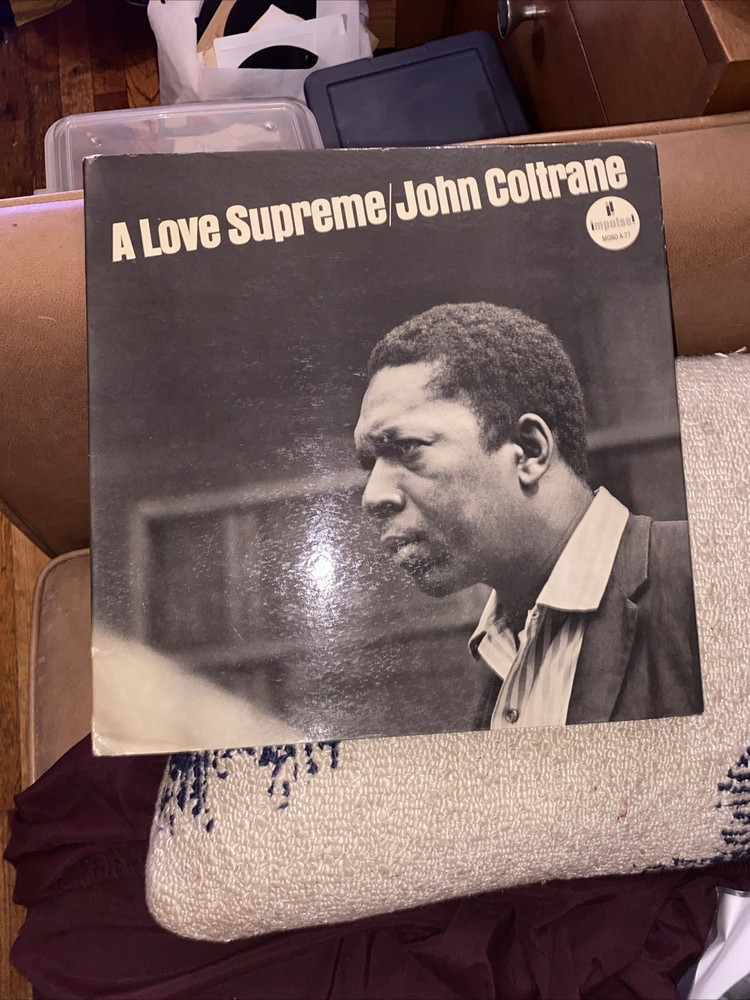 John Coltrane A Love Supreme Impulse 1965 US Mono A-77 FIRST PRESS VG+VG RVG