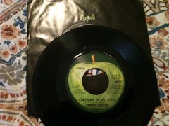 Apple Label-45 Record Lot (5) James Taylor- Elastic Oz. Pic/Apple Sl. Elephant C