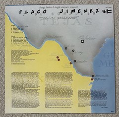 Flaco Jiménez Tex-Mex Breakdown Vinyl LP 1983 Sonet SNTF-895 VG++/EX