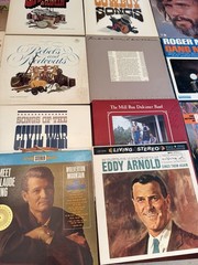 Lot of 22 Vintage Vinyl Various Americana Country Folk see Desc Pics