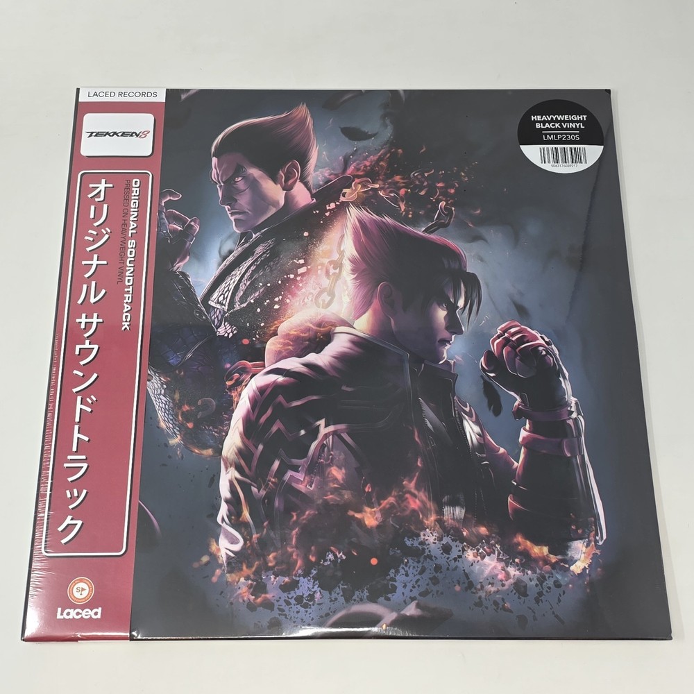 Tekken 8 Vinyl LP Record OST Original Soundtrack VGM Video Game Music OBI New