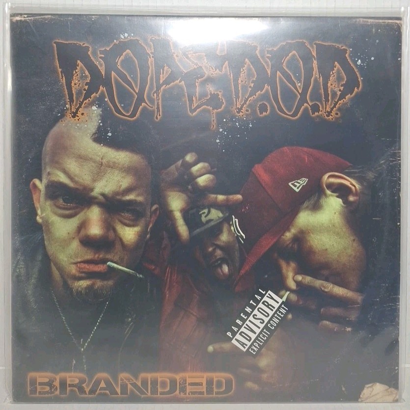 DOPE DOD Branded Record Orange And Black Rare VG+/EX Excellent Condition