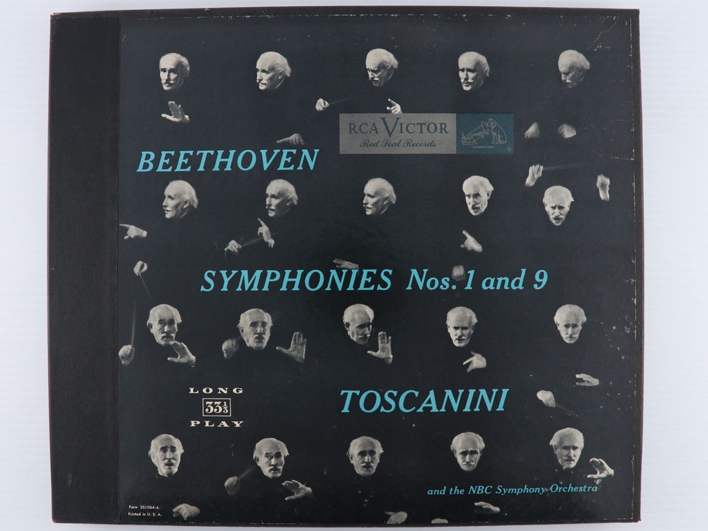 Beethoven, Toscanini – Symphonies Nos. 1 And 9 1952 2x LP Record Box Set LM-6009