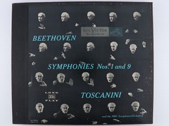 Beethoven, Toscanini – Symphonies Nos. 1 And 9 1952 2x LP Record Box Set LM-6009