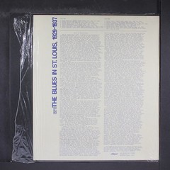 VARIOUS: the blues in st. louis, 1929-37 ORIGIN JAZZ LIBRARY 12″ LP 33 RPM