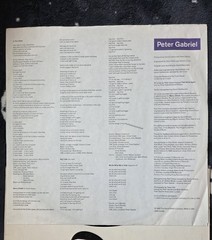(4) Record Genesis Peter Gabriel Vinyl Lot LP Singles Promotions Phil Collins