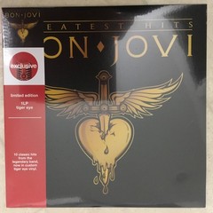 Bon Jovi “Greatest Hits” Lp Tiger Eye Vinyl.
