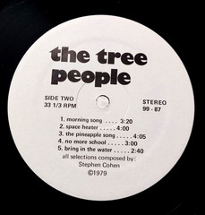 The Tree People LP S/T 1979 Original Private Psych Acid Folk Hippie Rural HEAR ♬