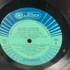 The Spirit Of Christmas With The Living Strings Vinyl LP 1963 Camden CAS-783