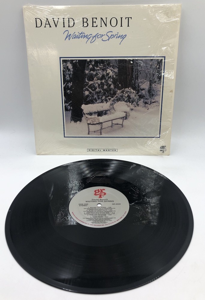 DAVID BENOIT LP Waiting for spring 1989 GRP Records LP