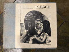 Bach Two Part Inventions 10 inch Vinyl Album Set featuring pianist Erno Balogh