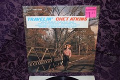 Chet Atkins Travelin’ RCA Victor Record LSP-2678 Sleeve in Shrink EX/EX