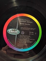 Frank Sinatra -Swingin’ Session! -VG+ 1961 Vocal Jazz Capitol W-1491 Slev MONO
