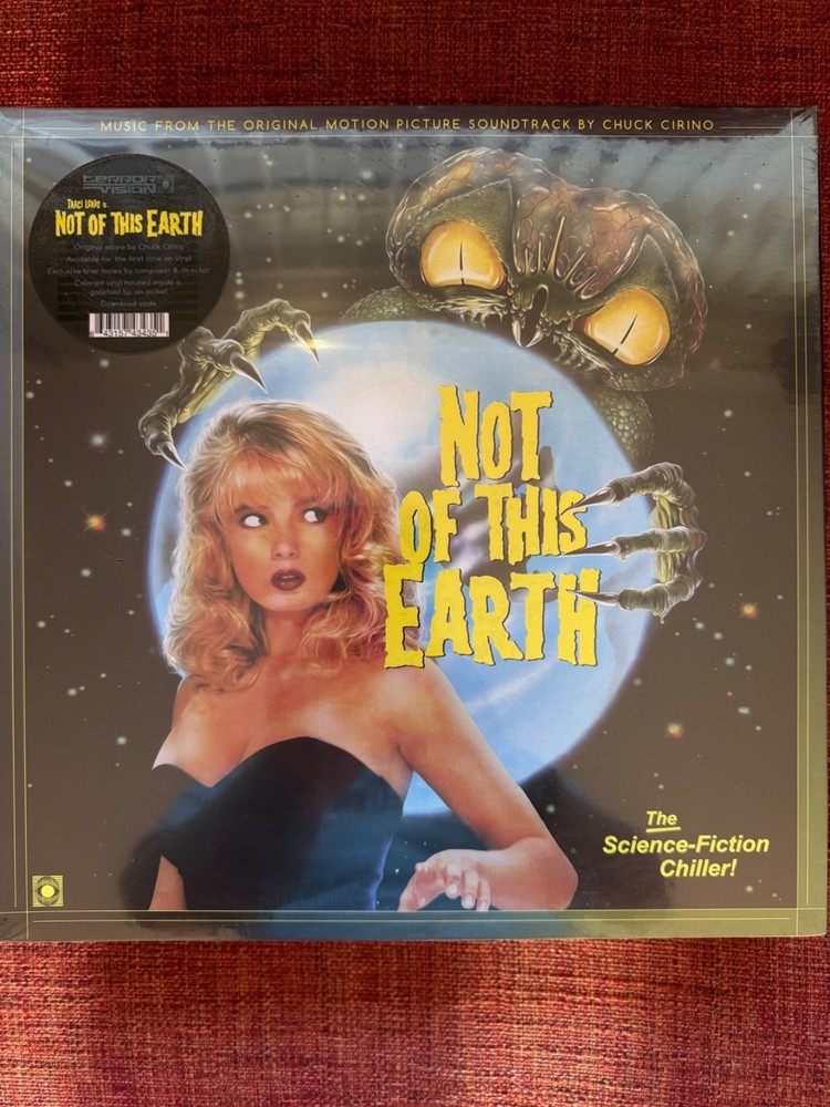 NOT OF THIS EARTH (TERROR VISION SOUNDTRACK) [COLOURED VINYL] NEW & SEALED