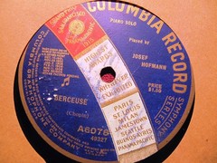 1918 JOSEF HOFMANN Piano MENDELSSOHN Rondo Capriccioso CHOPIN BERCEUSE COLUMBIA