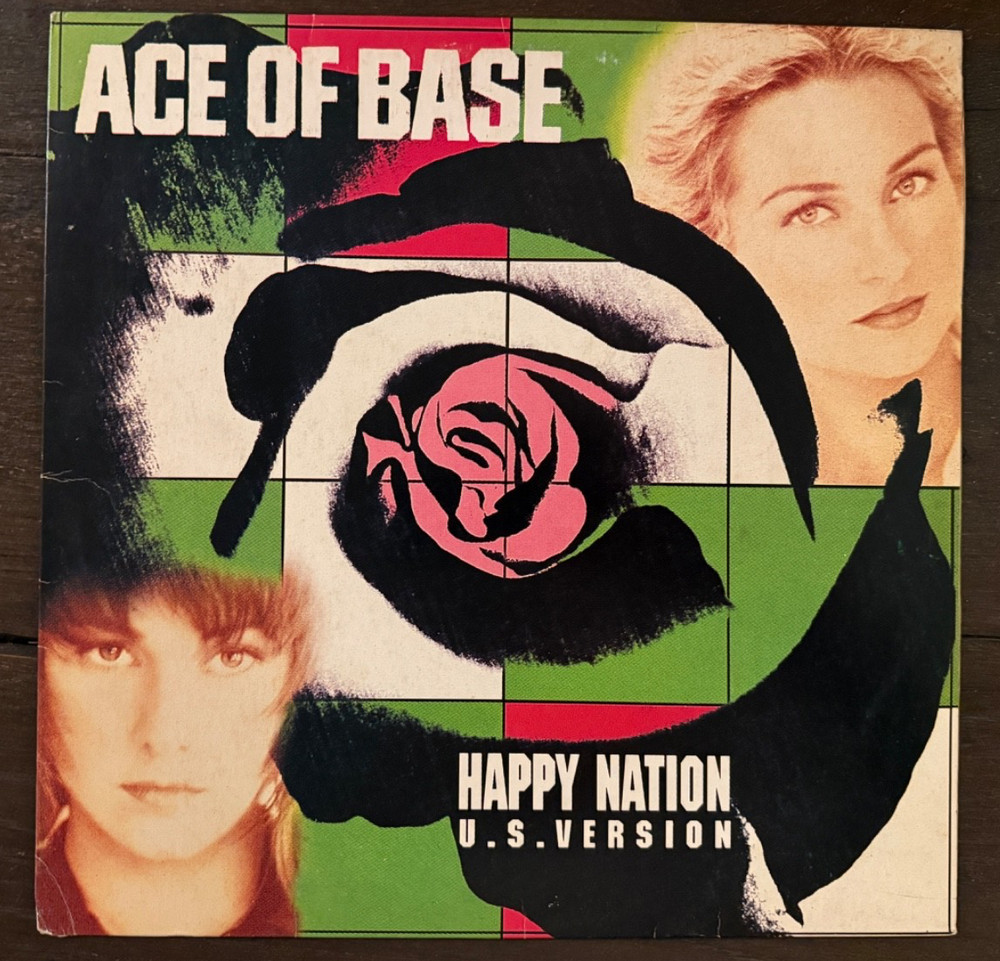 Ace of Base Happy Nation U.S. Version/The Sign Brazil Vinyl VG+/VG