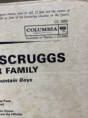Lester Flatt & Earl Scruggs Songs Of The Famous Carter Family Vinyl LP 1961
