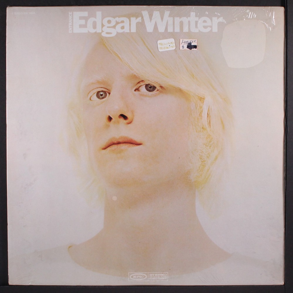 EDGAR WINTER: entrance EPIC 12″ LP 33 RPM Sealed