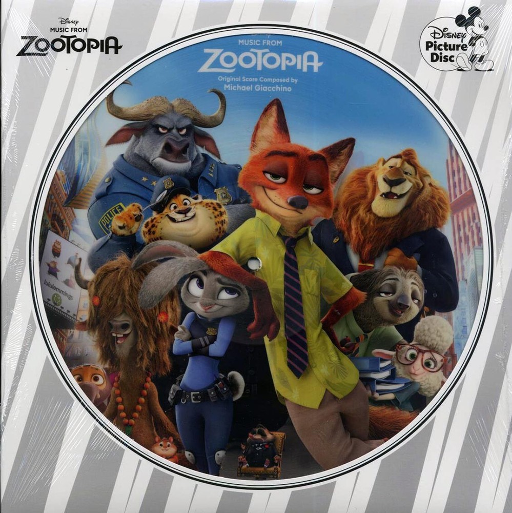 VINYL Michael Giacchino – Music From Zootopia: Original Score