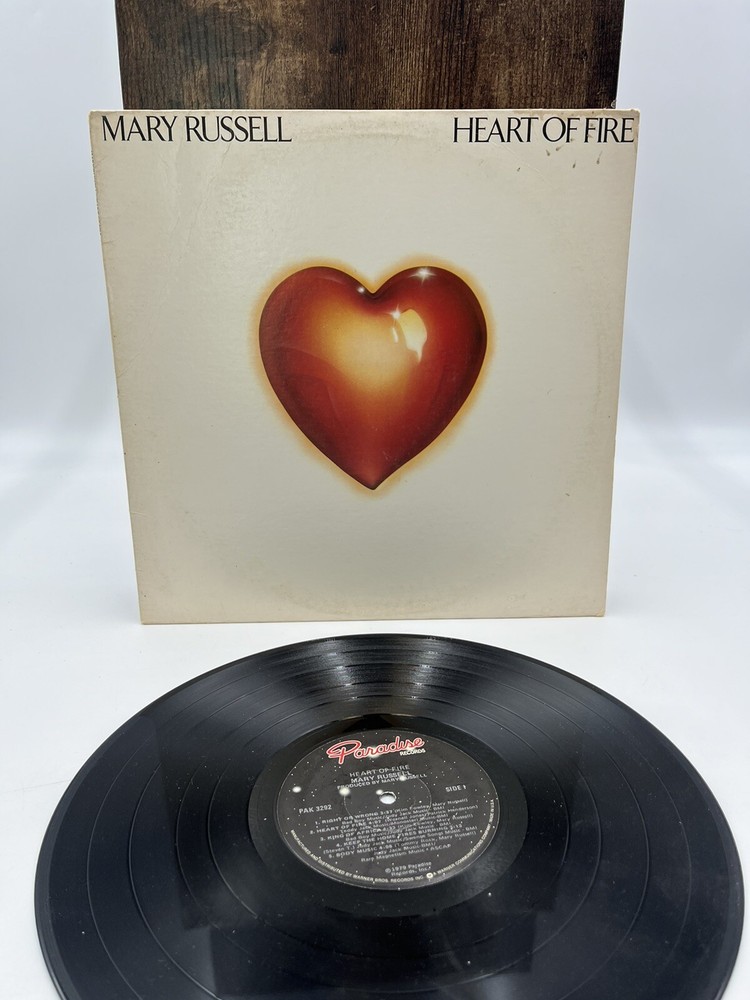 Mary Russell LP Heart of Fire 1979 Paradise Vinyl