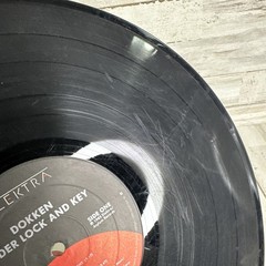 Vintage Dokken Under Lock And Key 12″ Black Vinyl LP 1985 Elektra Metal Rock