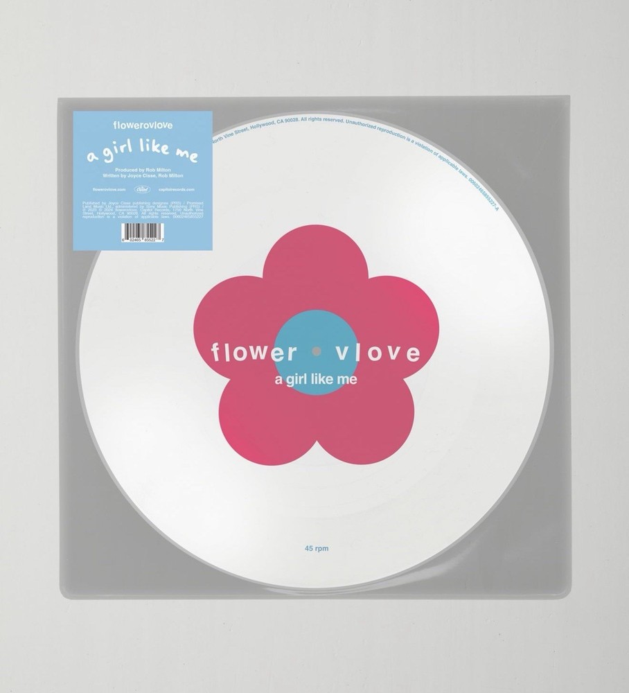 Flowerovlove A Girl Like Me 7″ PICTURE DISC Collectable Vinyl LP New