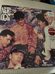 New Kids On The Block NKOTB – Step By Step Limited White Color Vinyl LP sealed