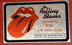 ROLLING STONES”Cock Sucker Blues” PINK vinyl Brown Sugar 1971 RARE